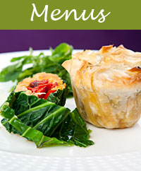 Evening food menu