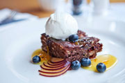 Rich chocolate pudding