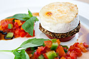 Toasted goat cheese
